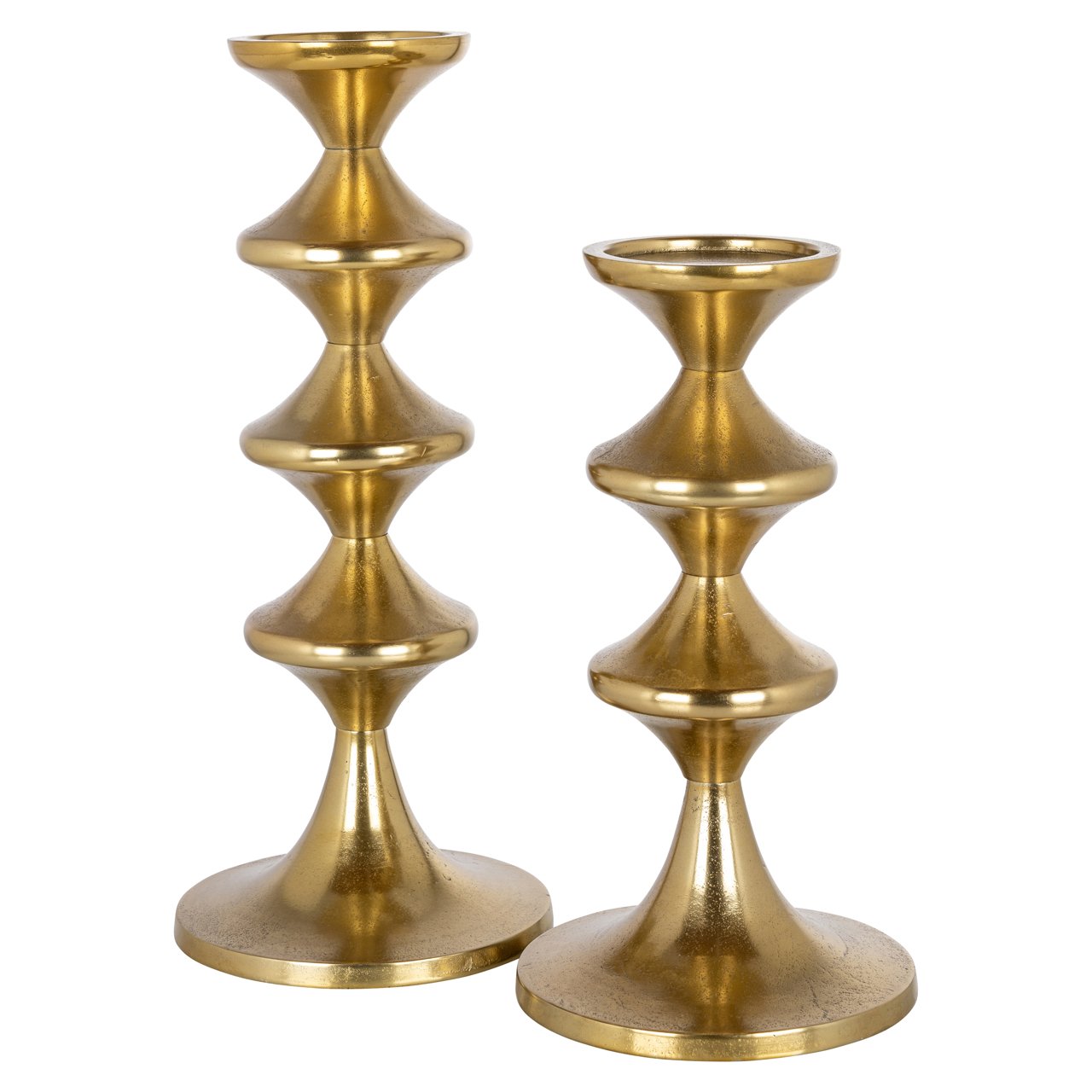 Candle holder Ayden gold small