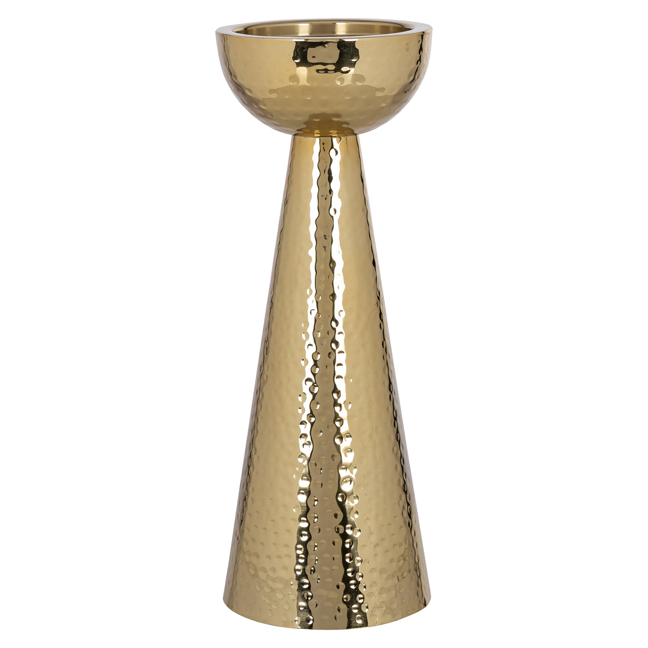 Candle holder Lizz gold small