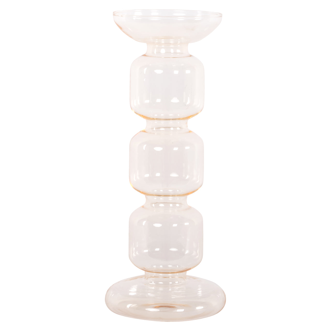 Candle holder Rabia small (Amber)