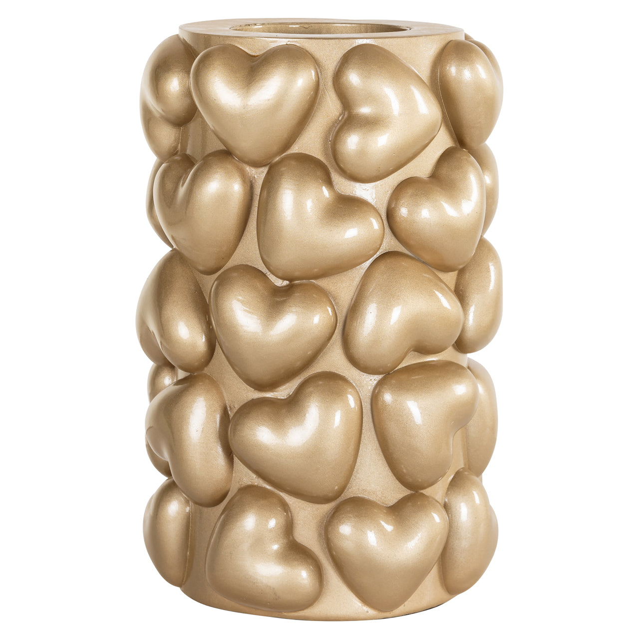 Candle holder Anne gold large