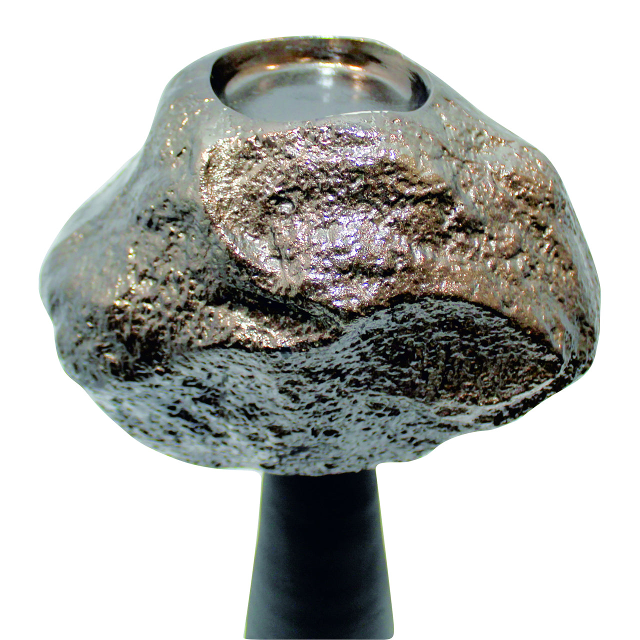 Candle holder Moira black large
