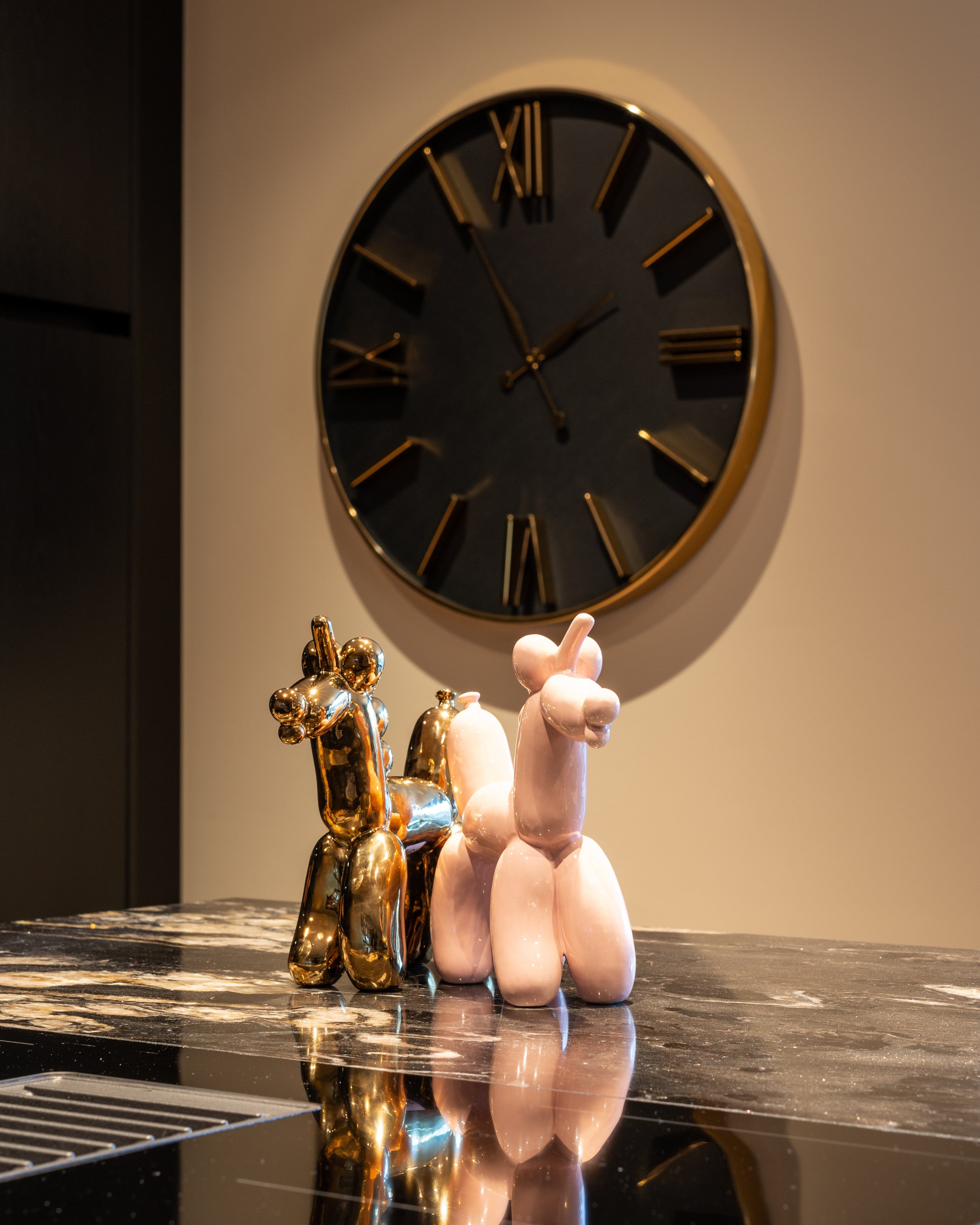 Decorative object Balloonicorn gold