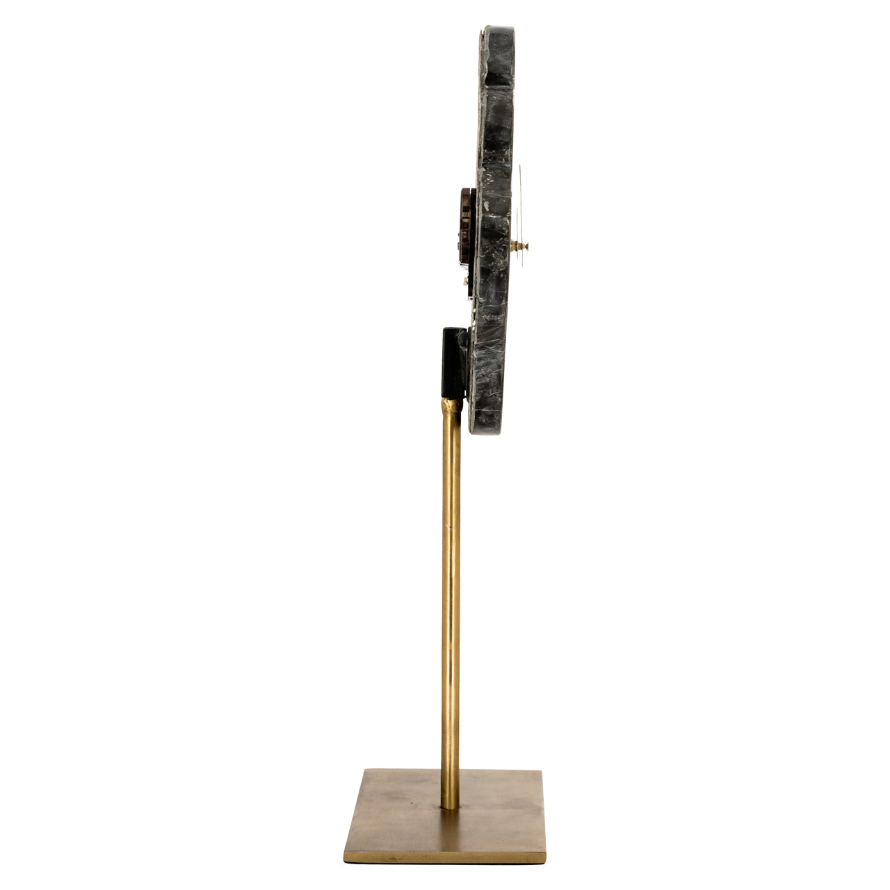 Clock Bram black/gold