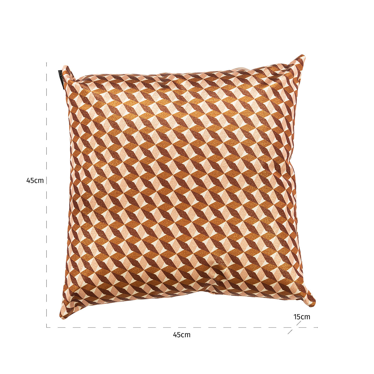 Cushion Philine 50x50 (Architect 3575 Brique Donna BT24508)