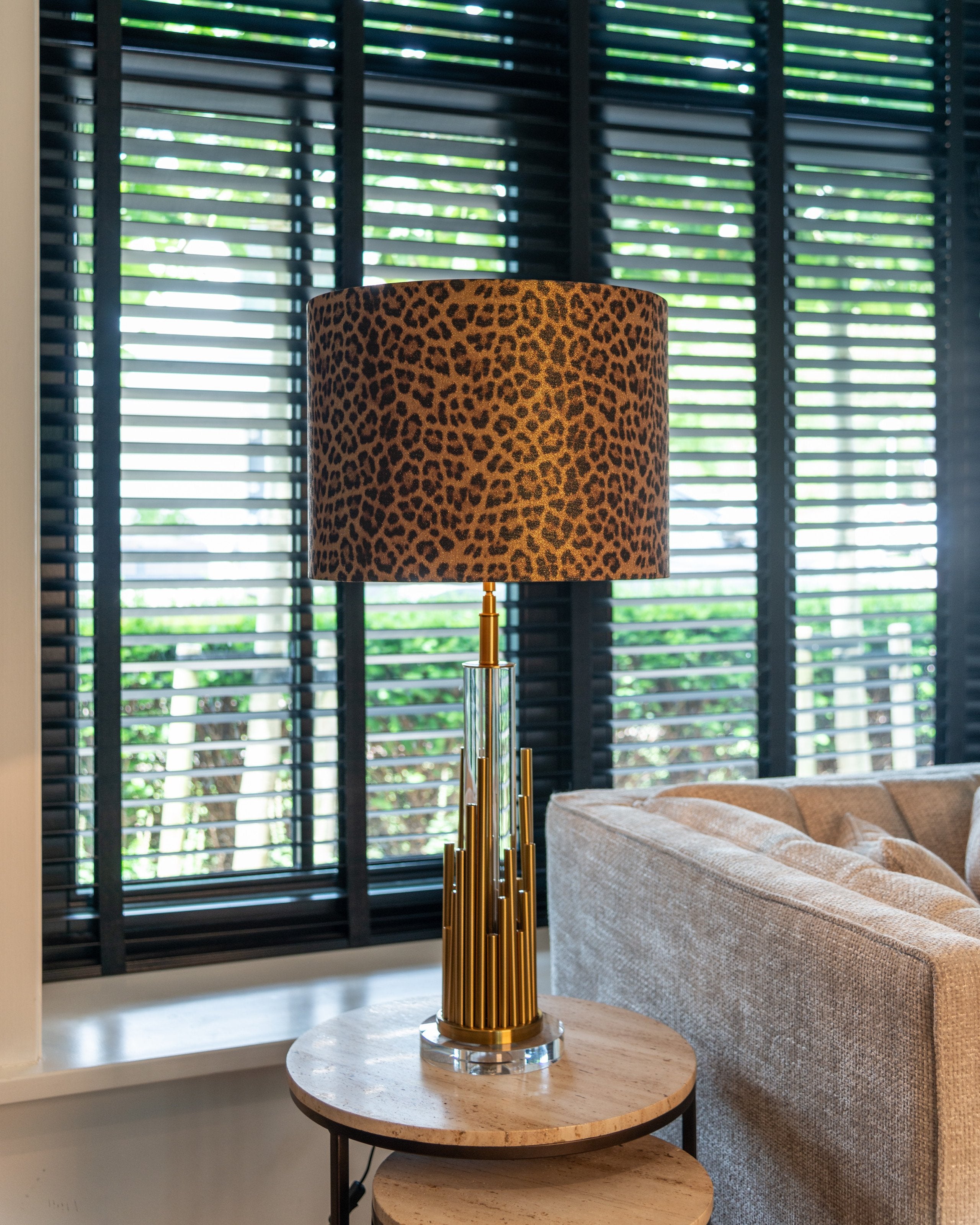 Table lamp Dex brushed gold