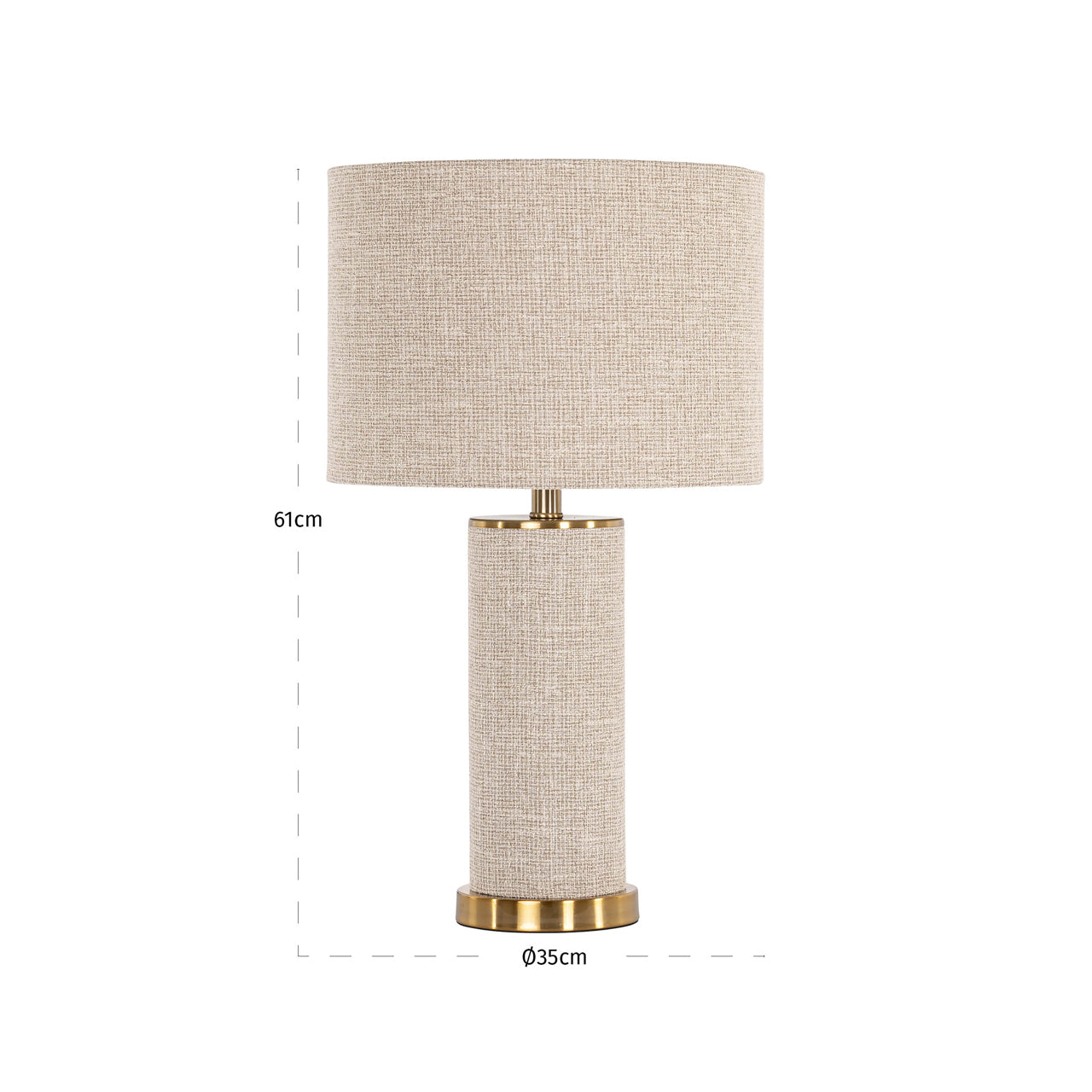 Table lamp Joline beige