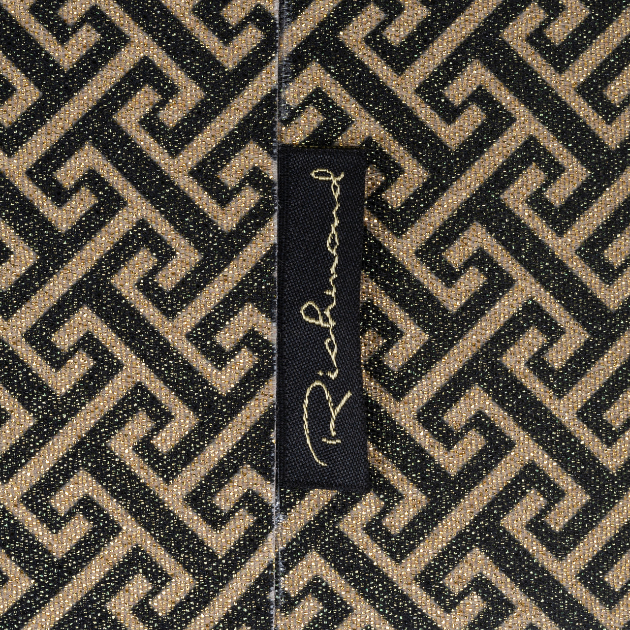 Lampshade Geo black rectangular