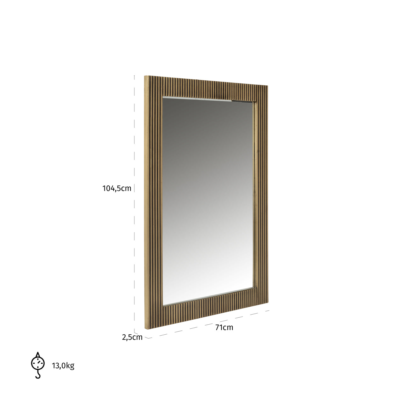 Mirror Ironville gold