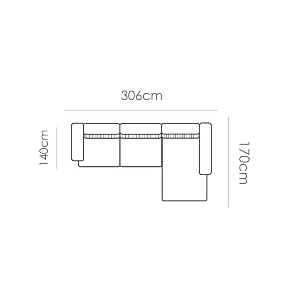 Sofa Amsterdam - Brown - Lounge Right