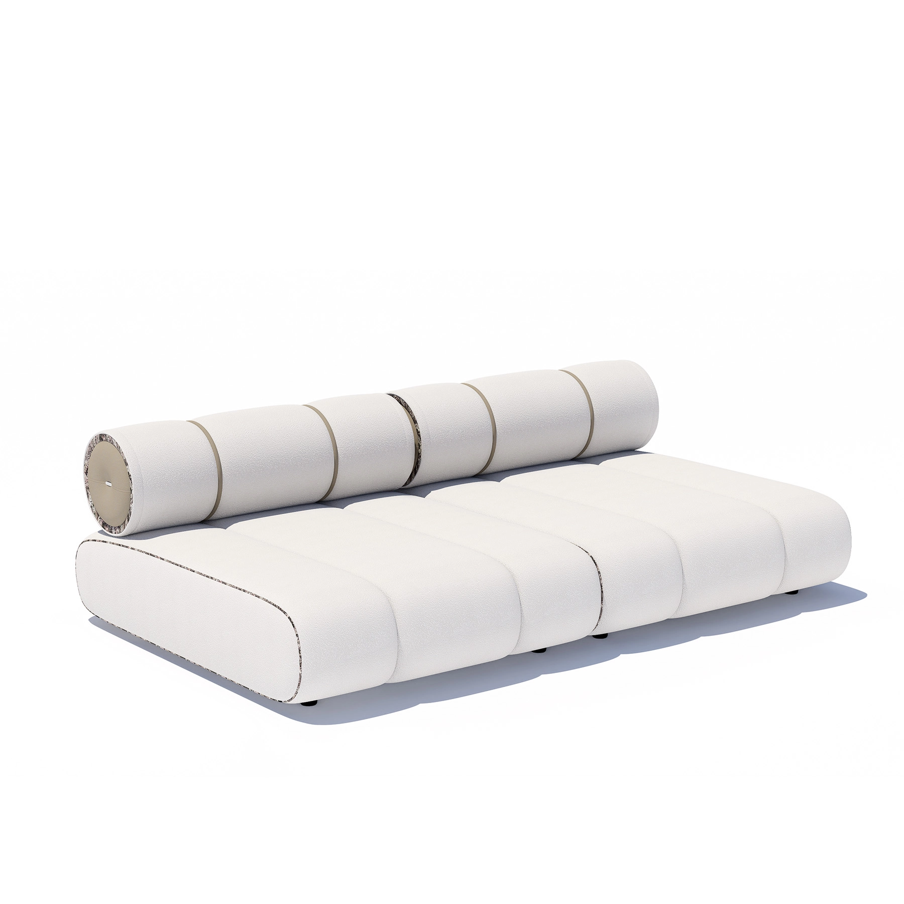 Sofa Orian White 250x154cm