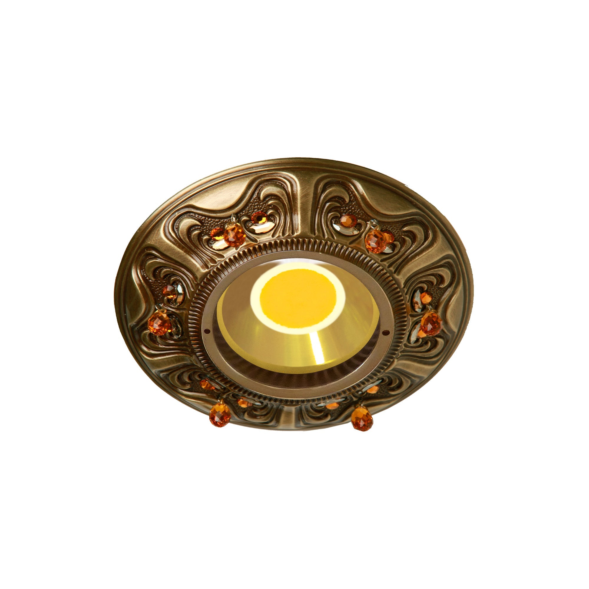 Downlight empotrable PALACE ROUND CRYSTAL DE LUXE