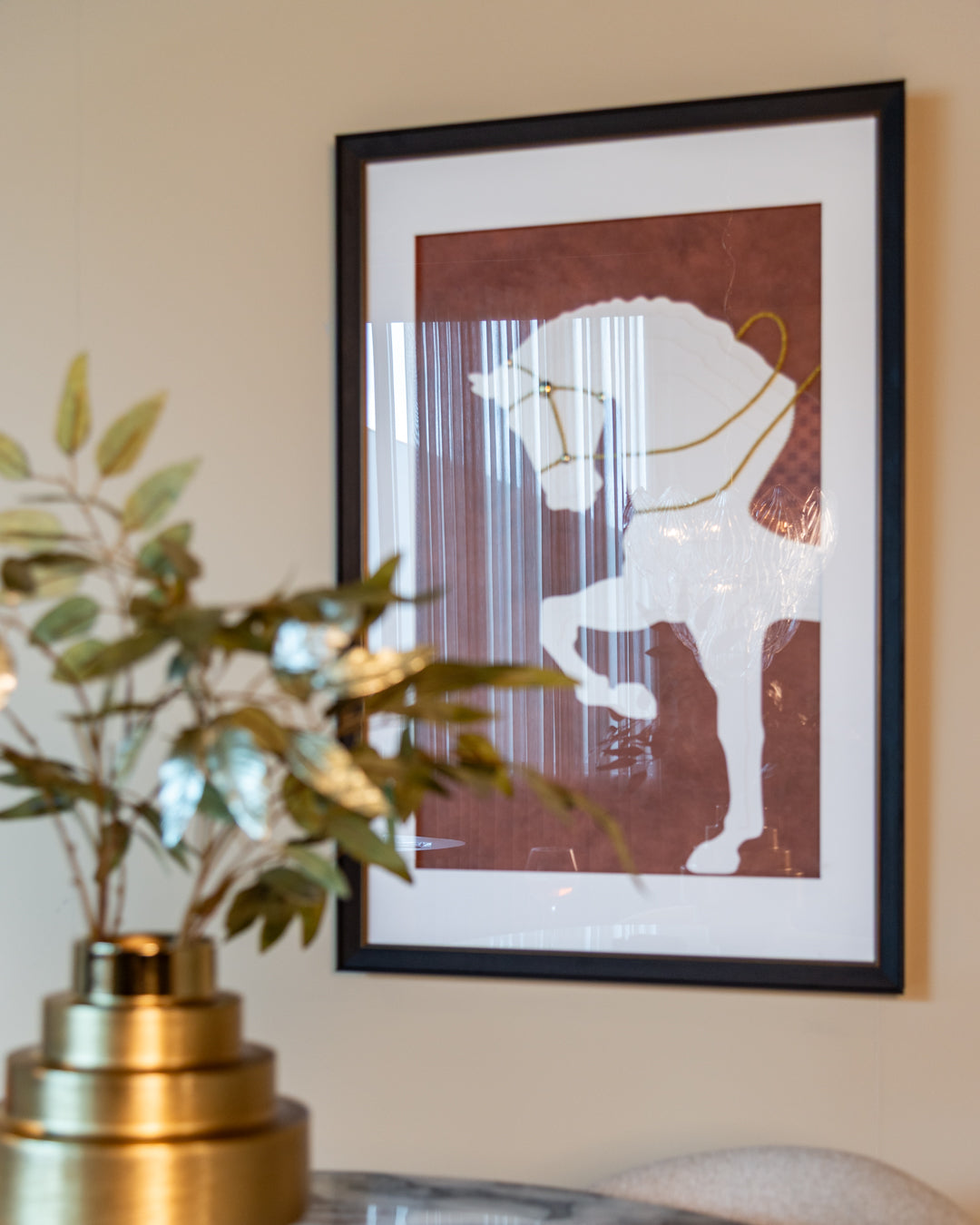 Wall art Blazer brown
