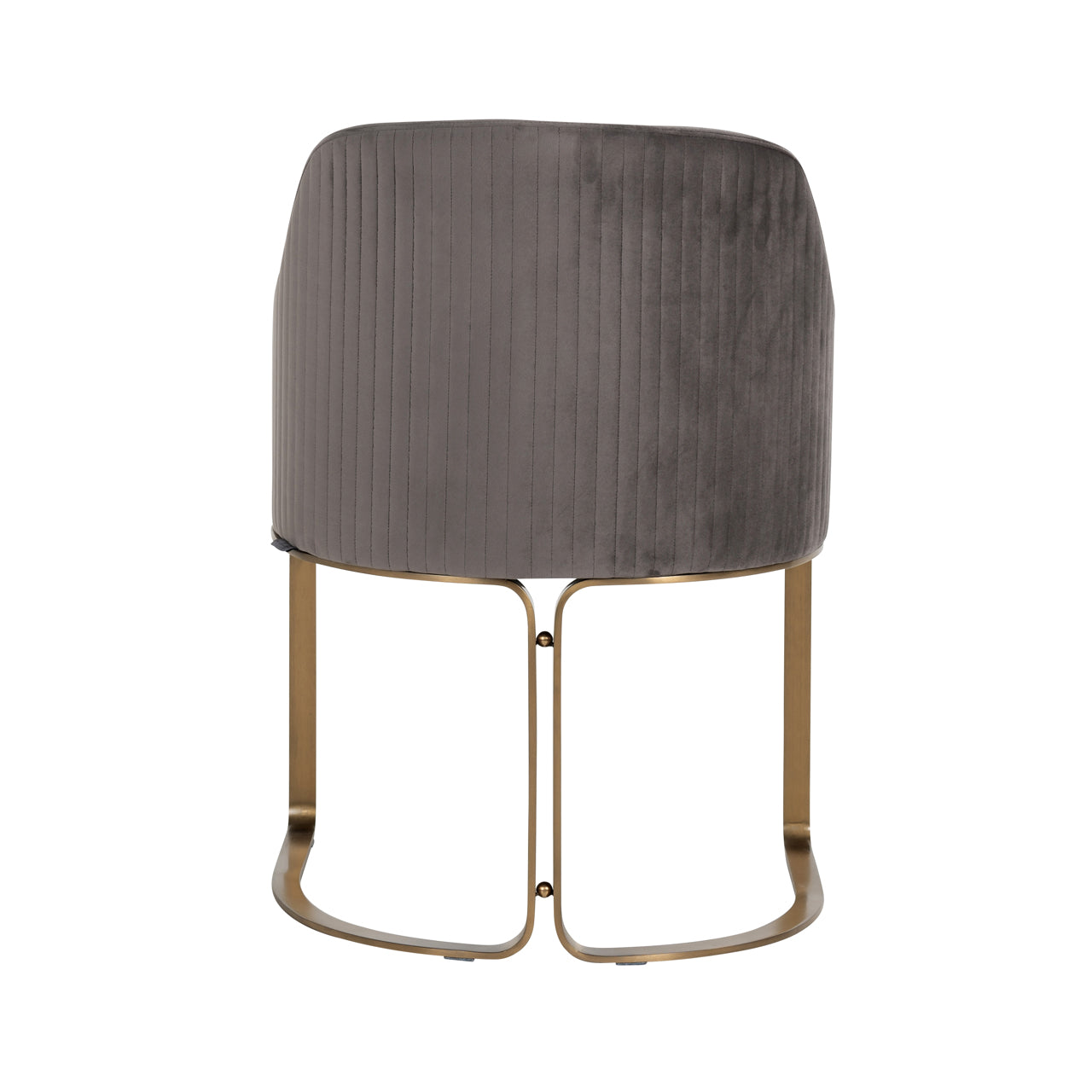 Dining chair Hadley stone velvet