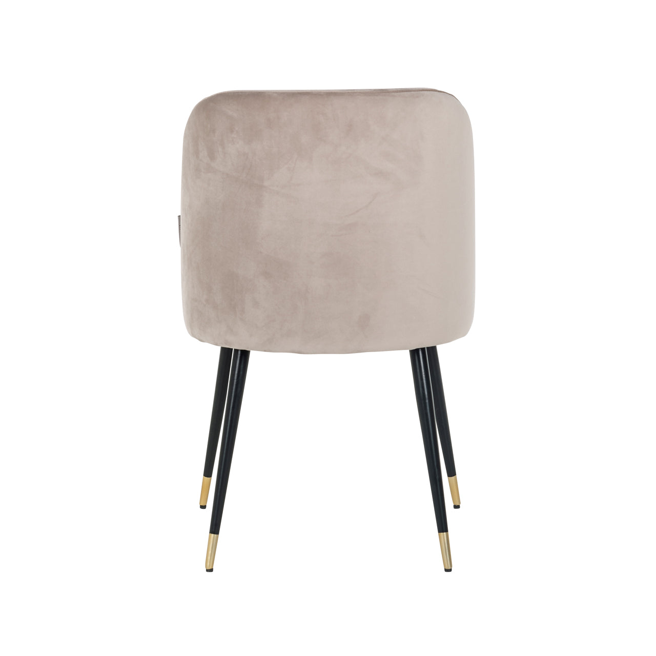 Dining chair Alicia khaki velvet fire retardant