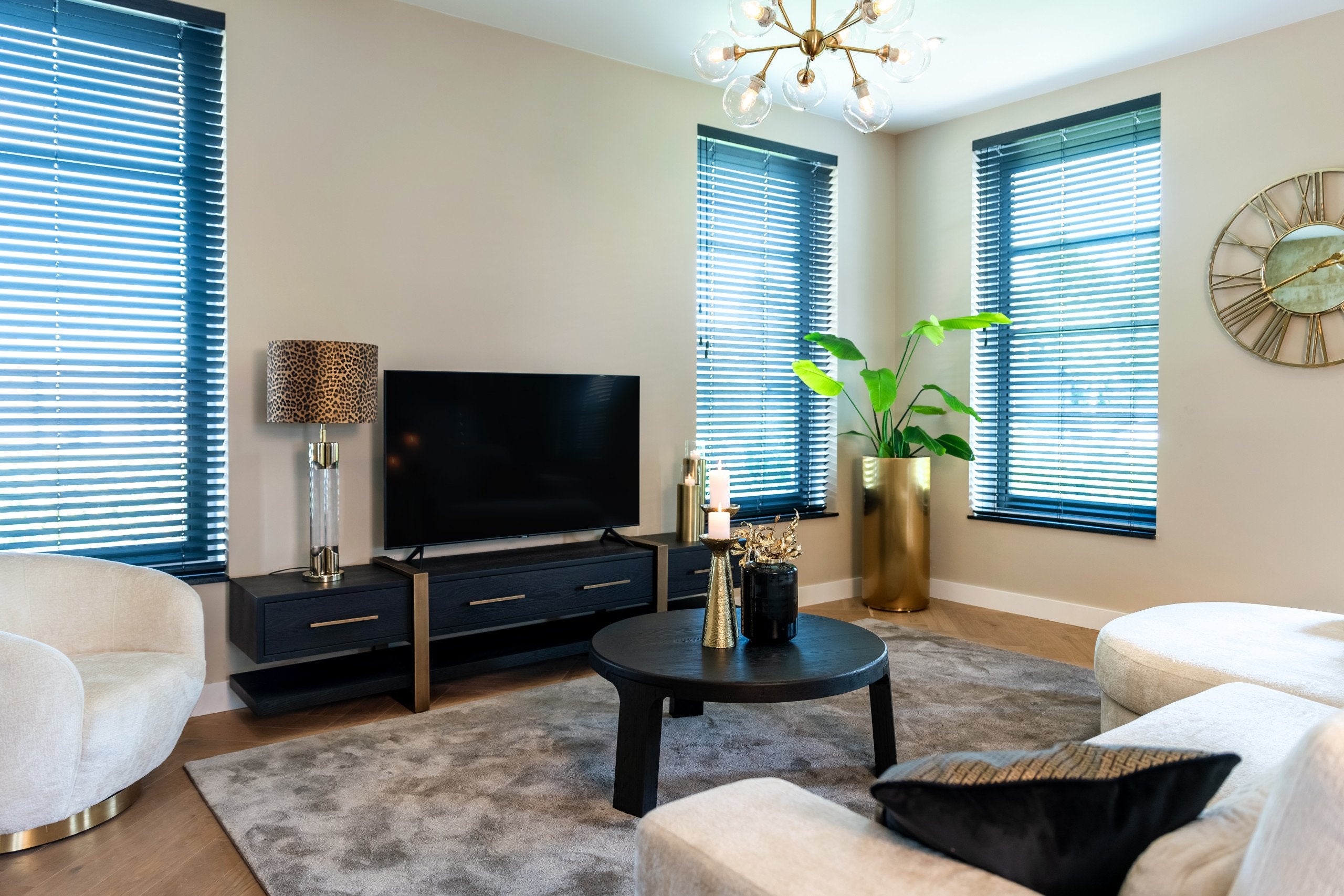 TV cabinet Cambon dark coffee