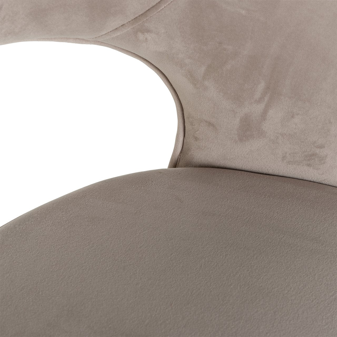 Counter stool Savoy khaki velvet