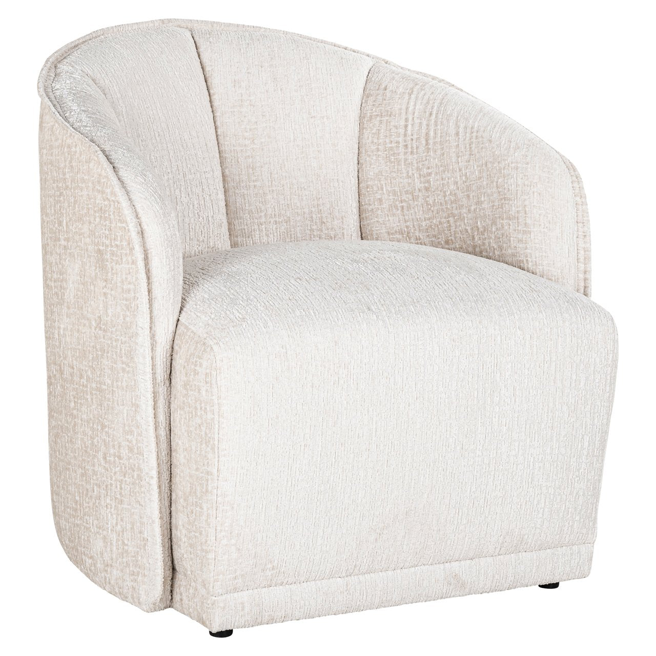 Lounge chair Maryse cream fusion