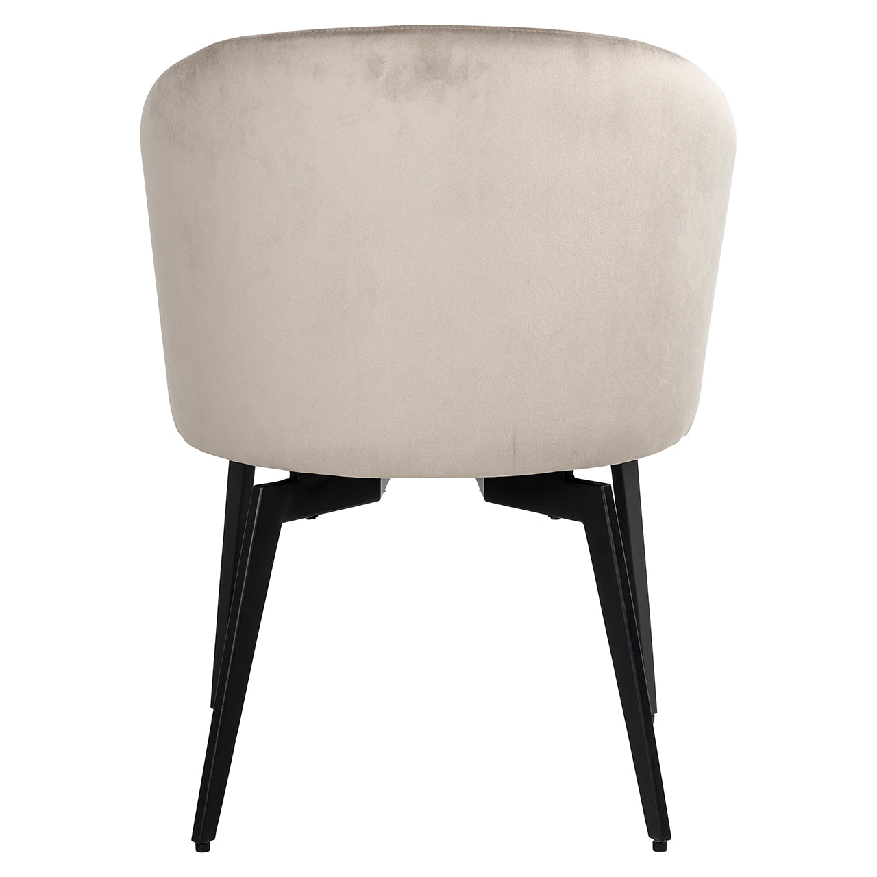 Chair Amphara - khaki velvet fire retardant (FR-Quartz 903 Khaki)