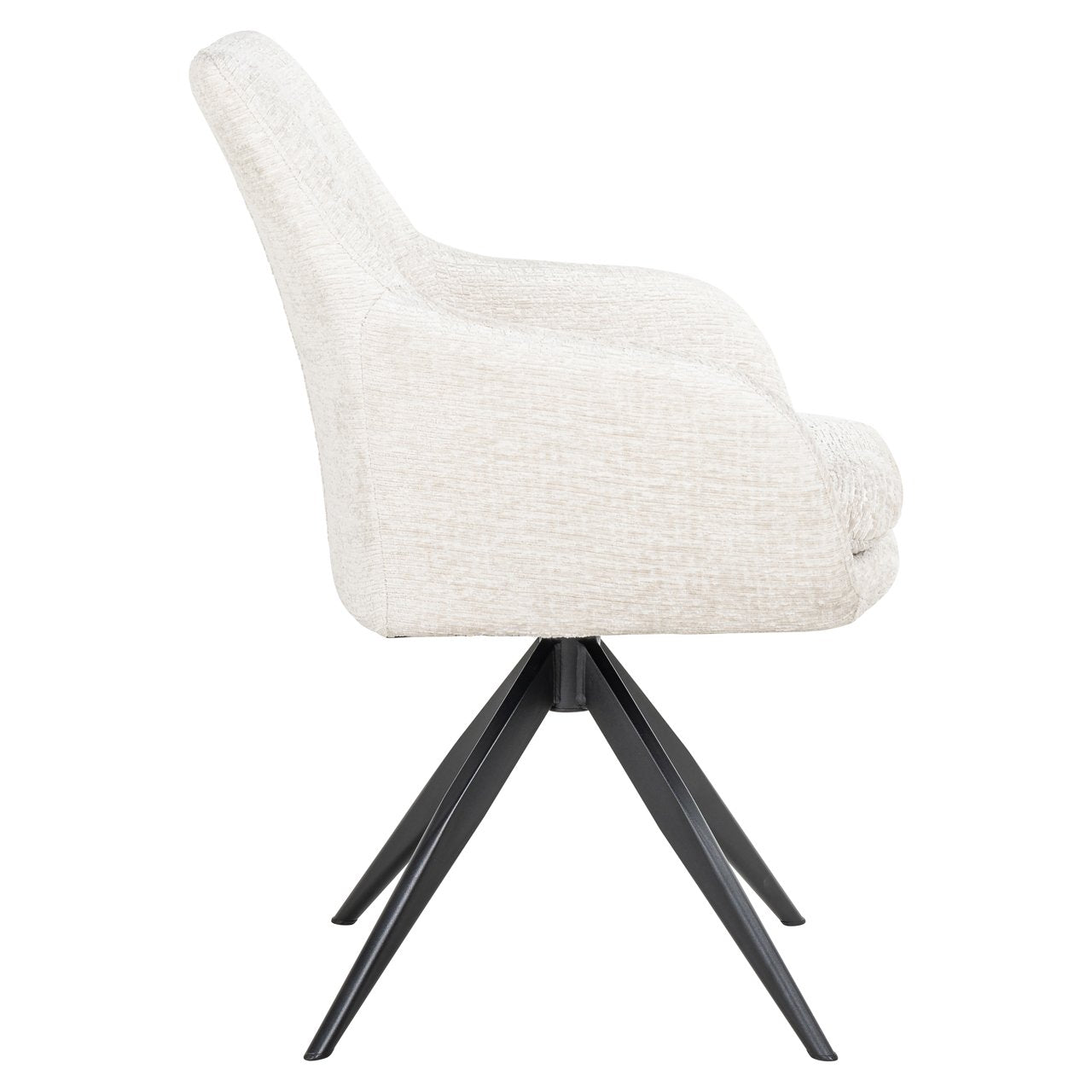 Dining chair Lisonne cream fusion swivel