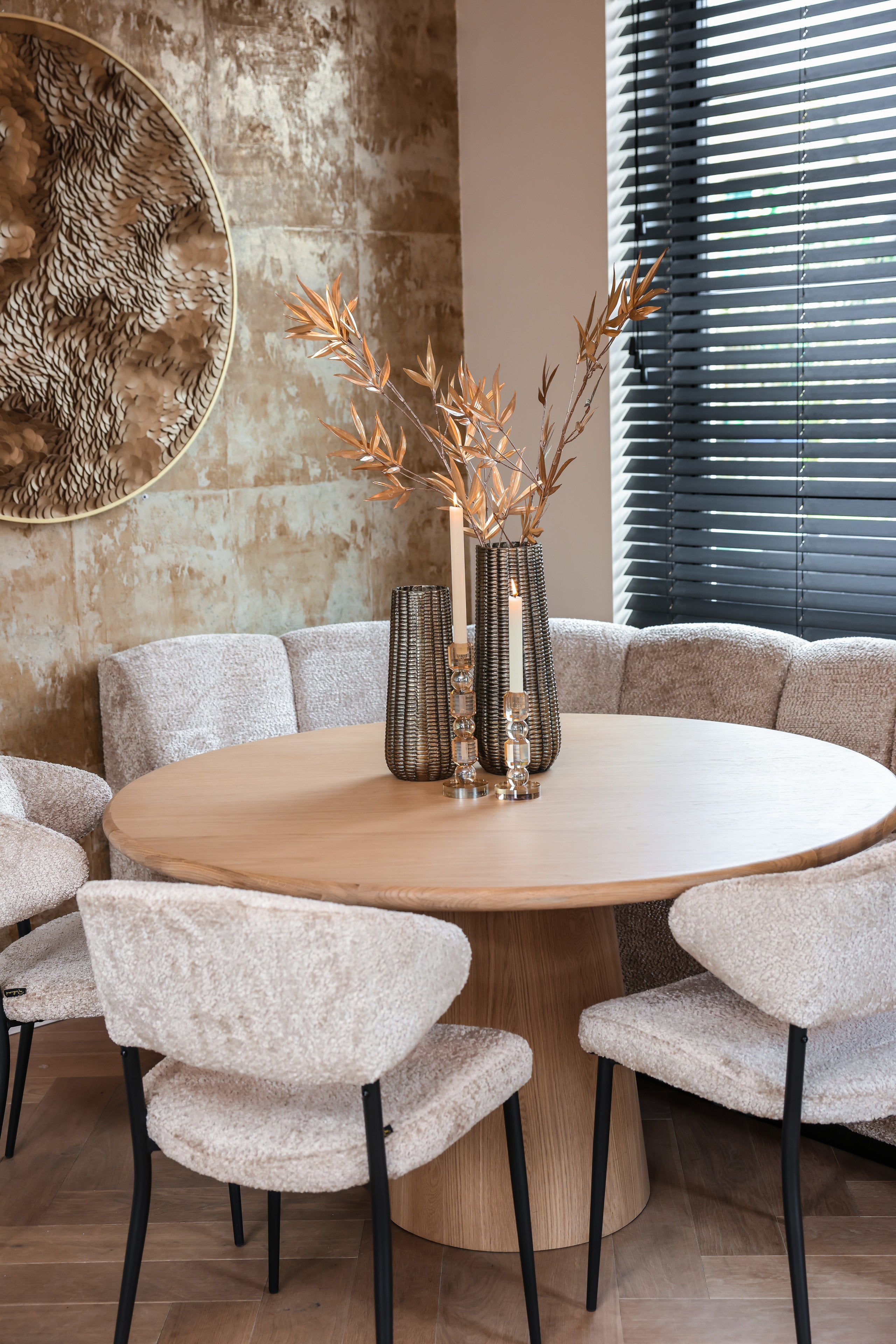 Dining chair Bea sheep natural (Set of 2)