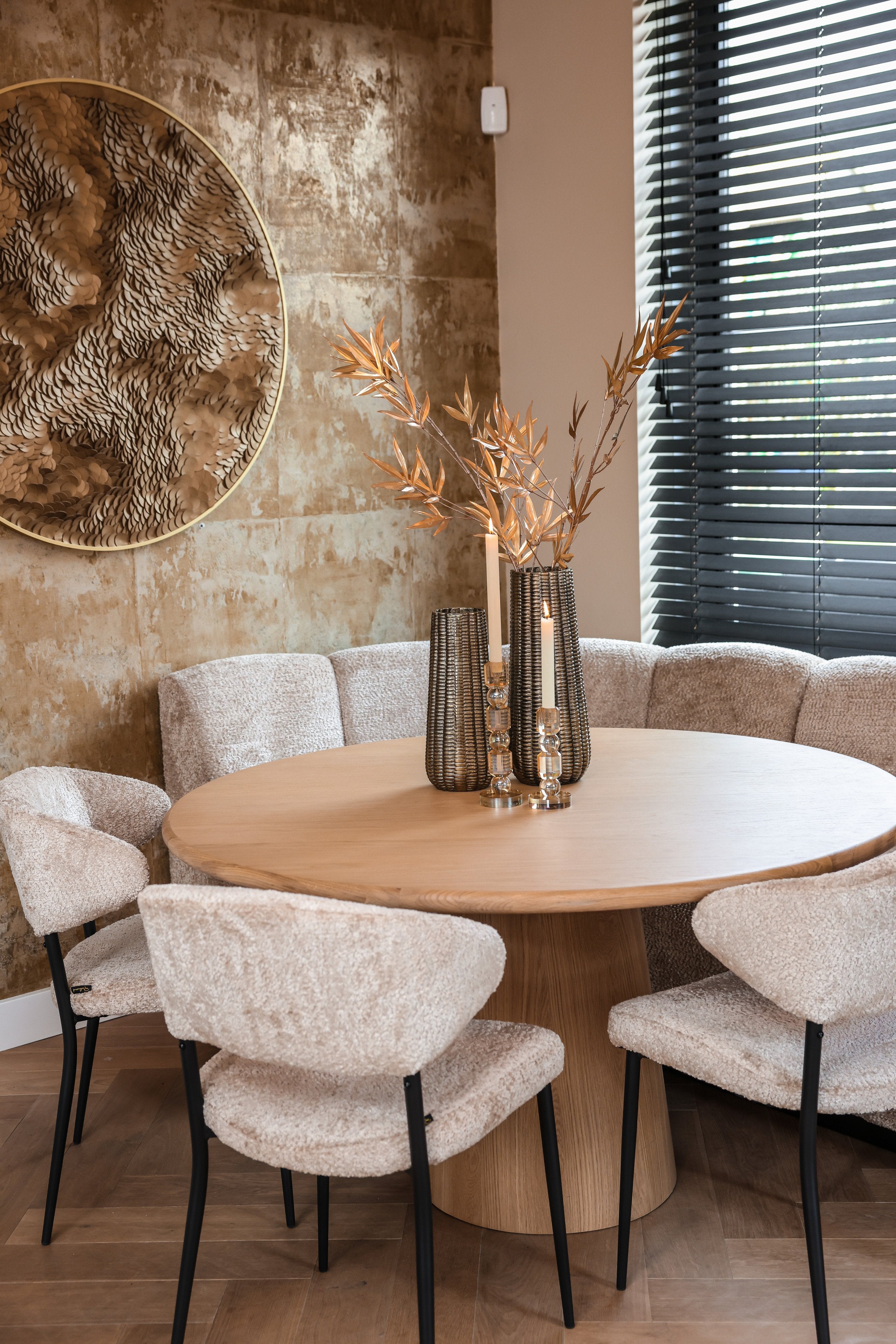 Dining chair Bea sheep natural (Set of 2)