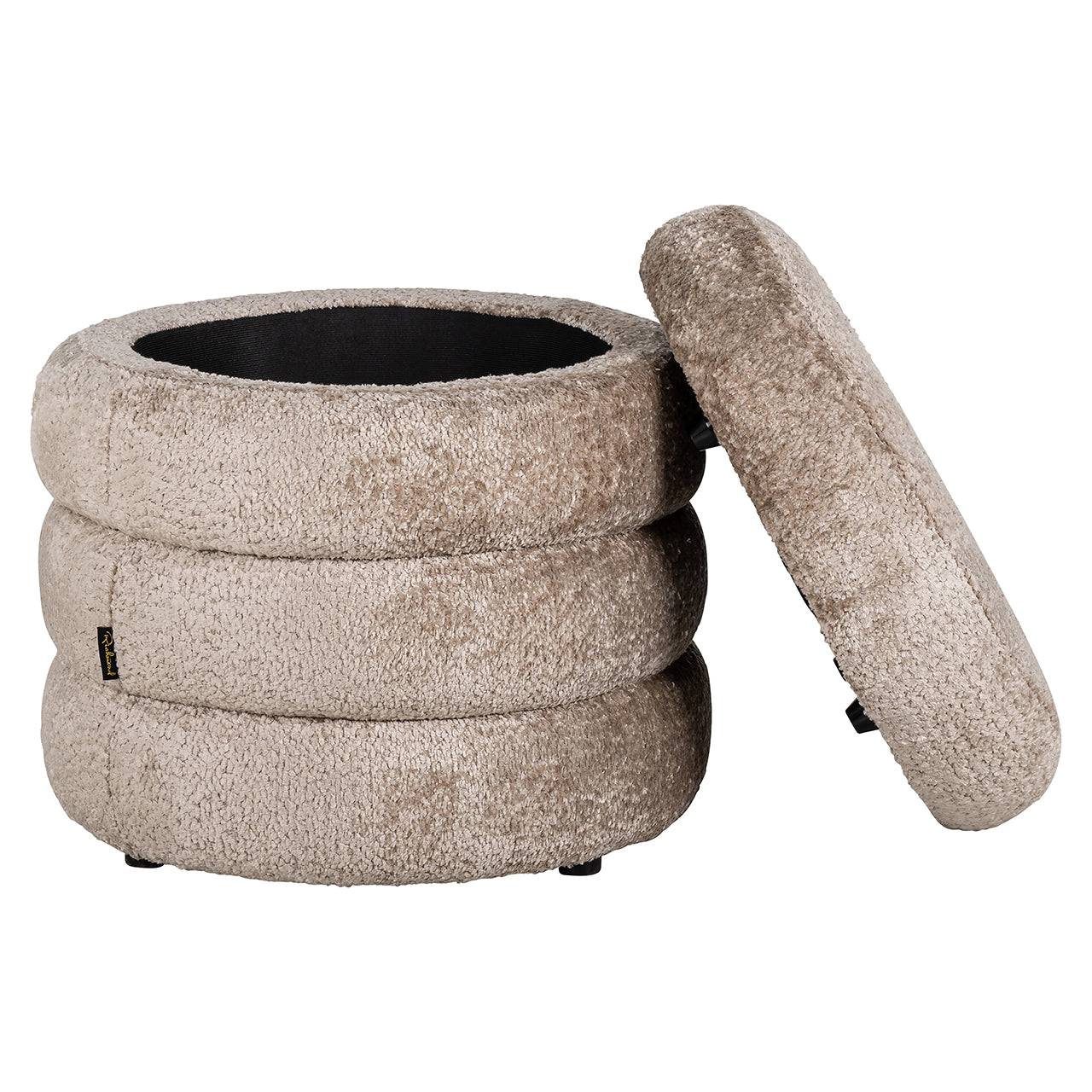 Pouffe Adele sheep nature (Sheep 01 nature)