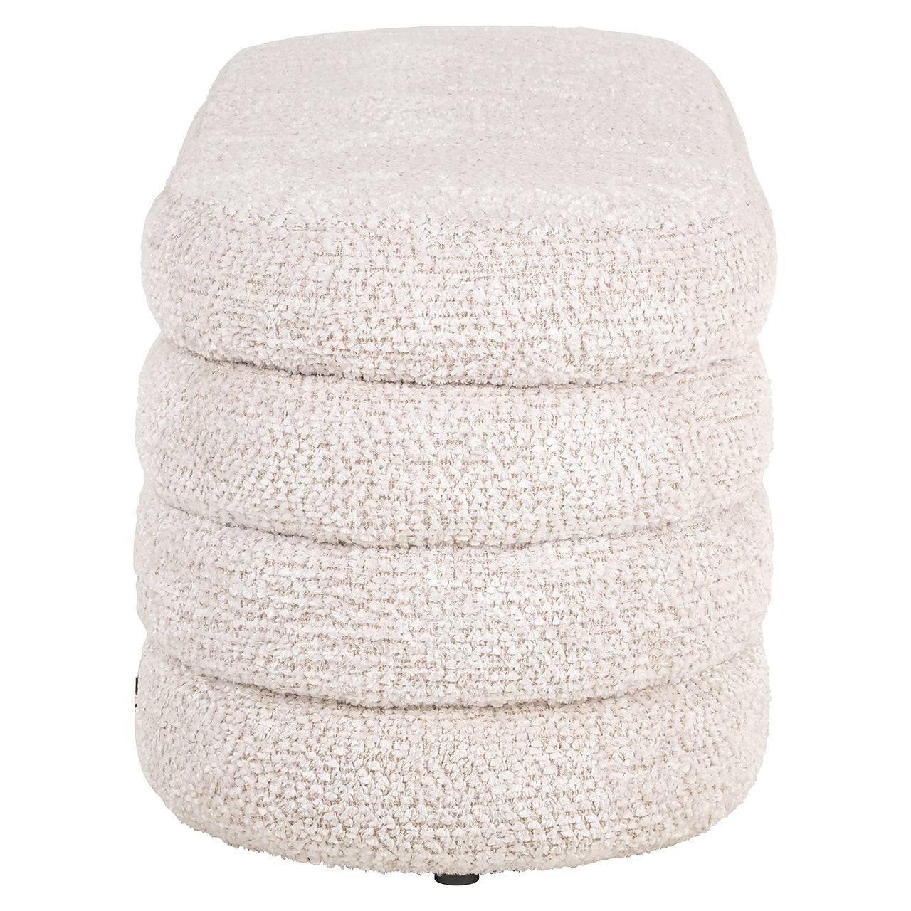 Pouffe Camile lovely cream (Be Lovely 11 Cream)