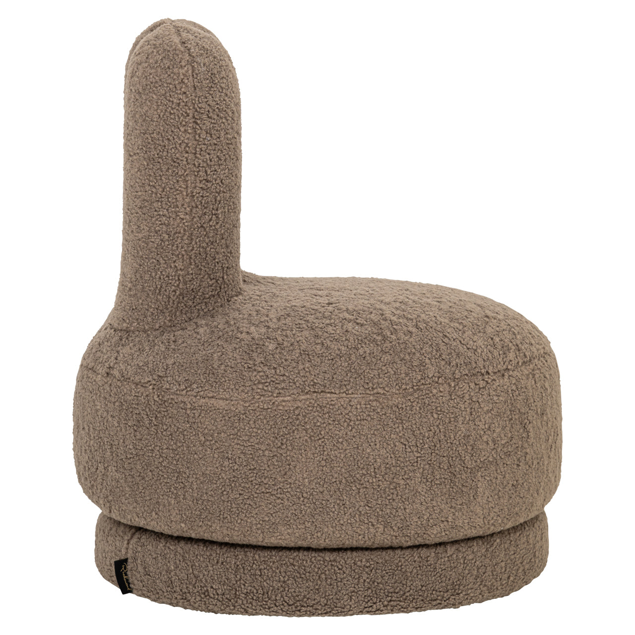 Lounge chair Bunny taupe swivel kids