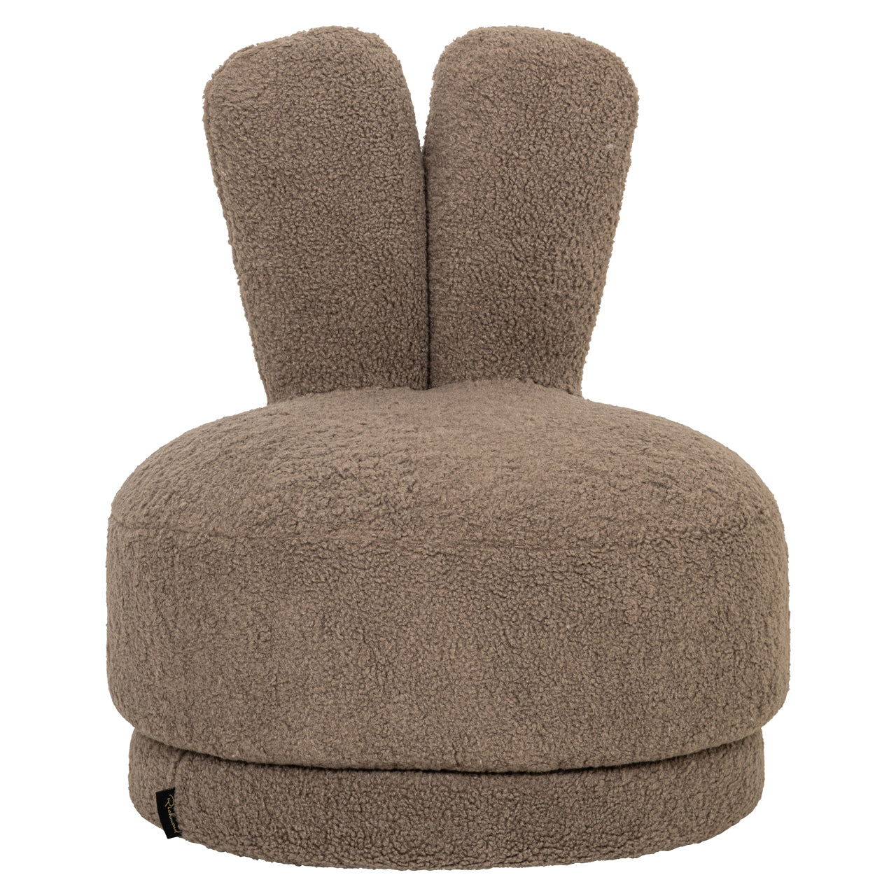 Lounge chair Bunny taupe swivel kids