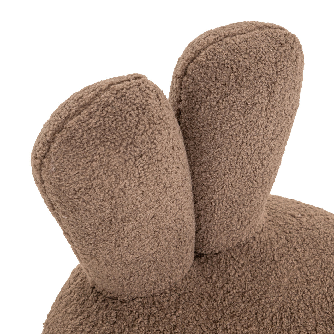 Lounge chair Bunny taupe swivel kids