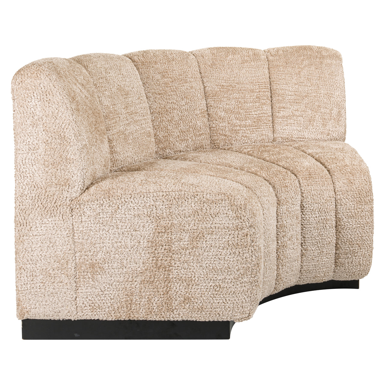 Dining bench Hillpark lovely beige round corner