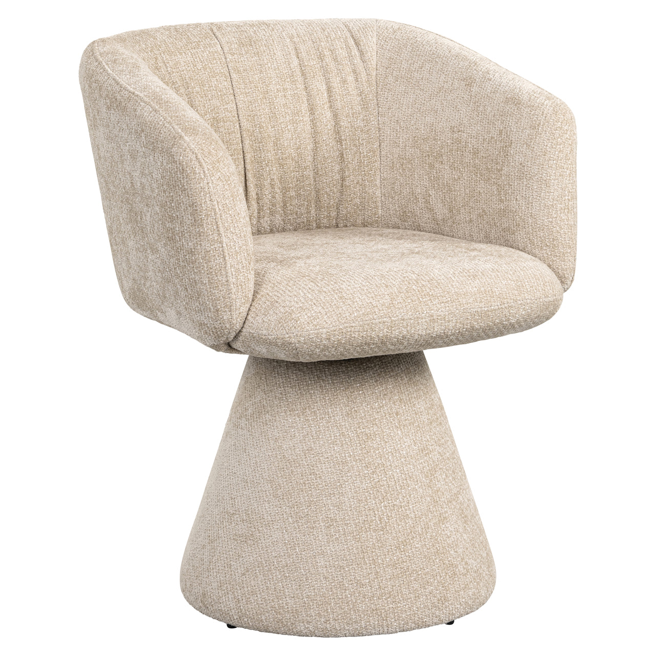 Dining chair Madeline cream unicorn swivel