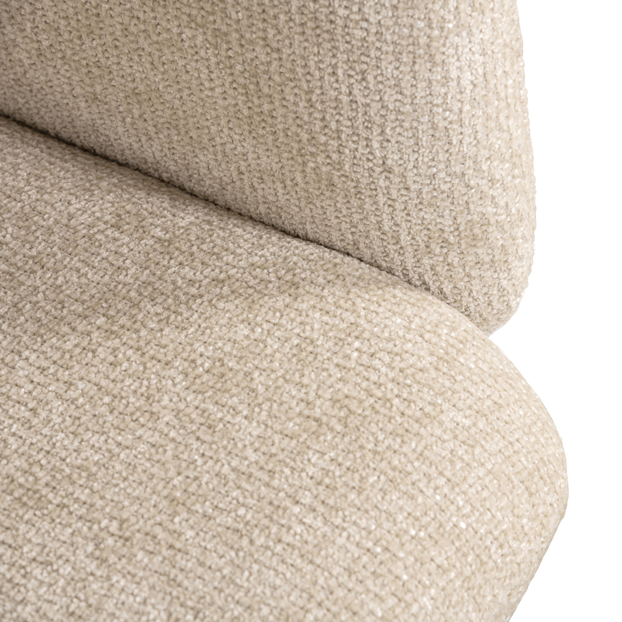 Dining chair Madeline cream unicorn swivel