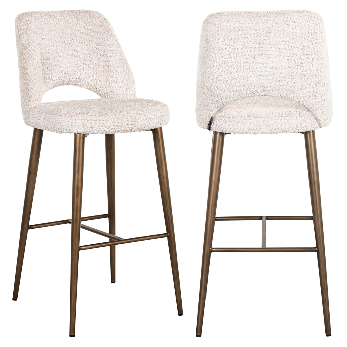 Bar stool Delphine lovely cream