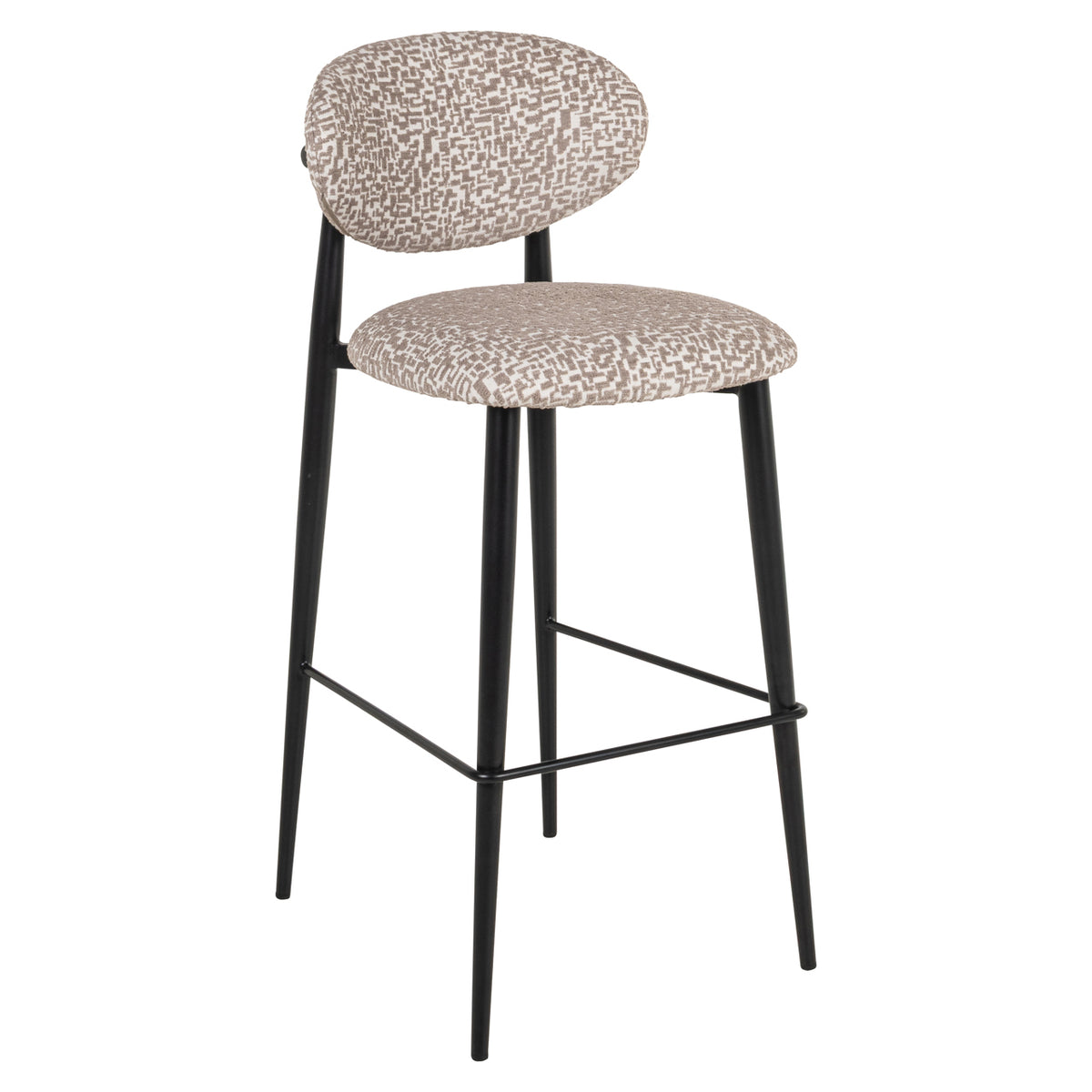 Bar stool Dantes natural geo fire retardant