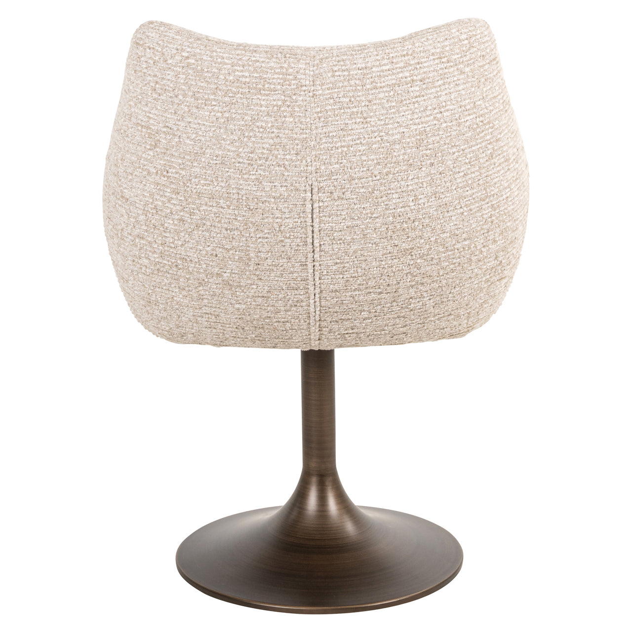 Dining chair Aldo natural linear swivel