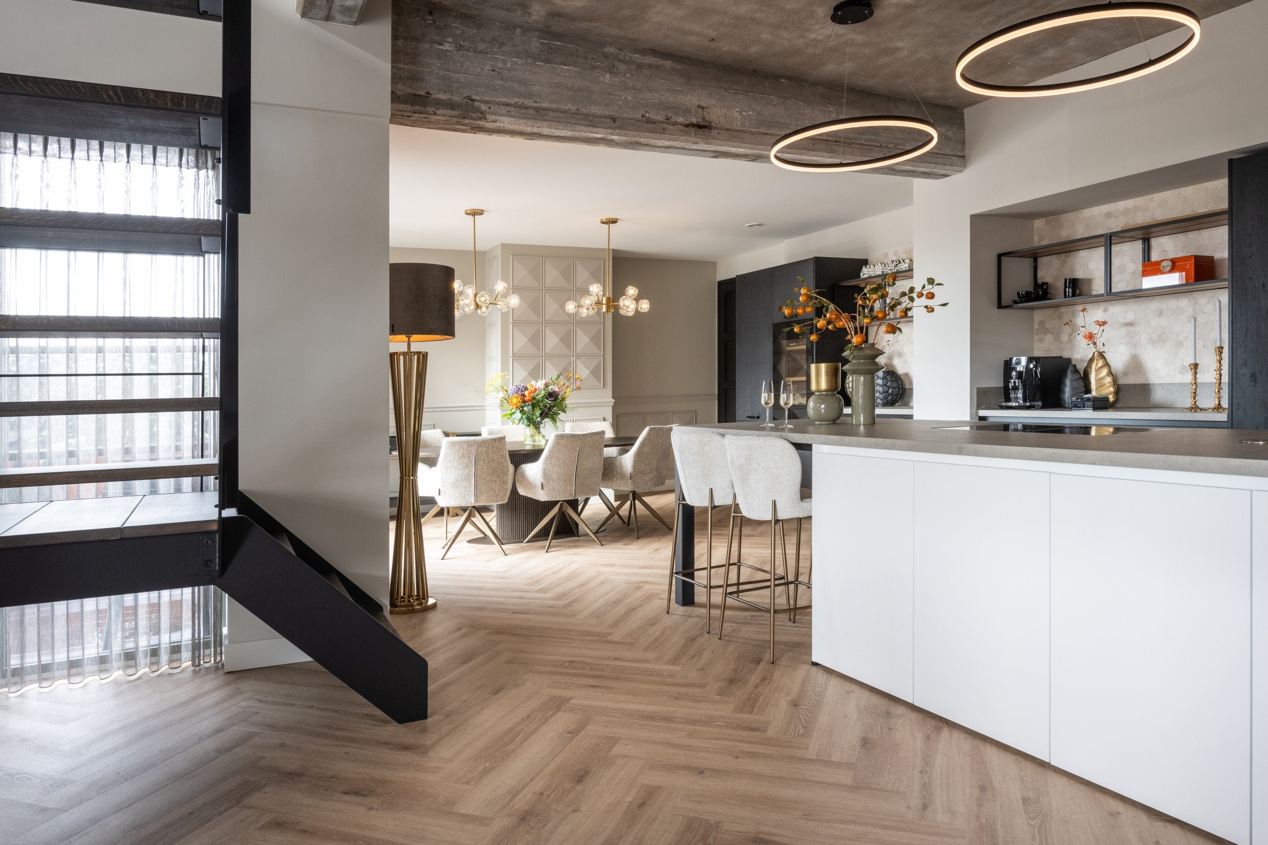 Dining chair Lisonne pearl island swivel