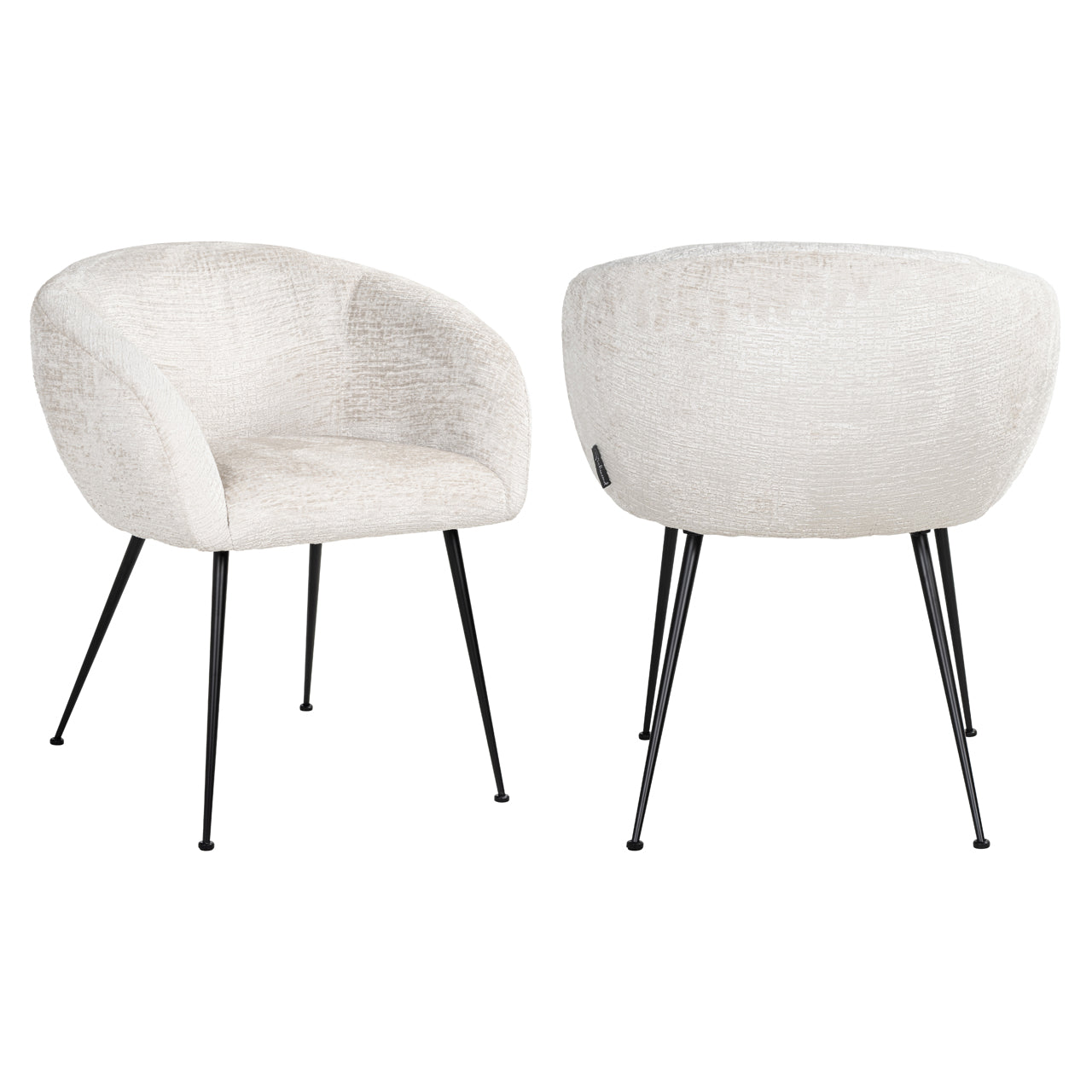 Dining chair Ruby cream fusion