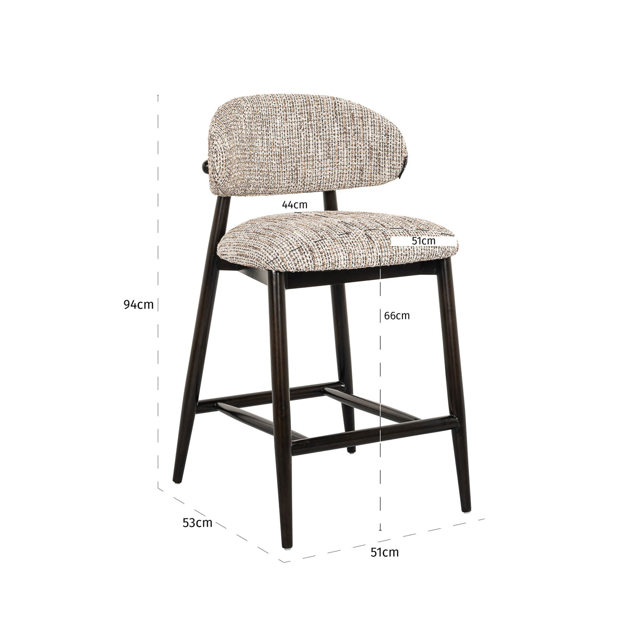 Counter stool Cherry trendy nature