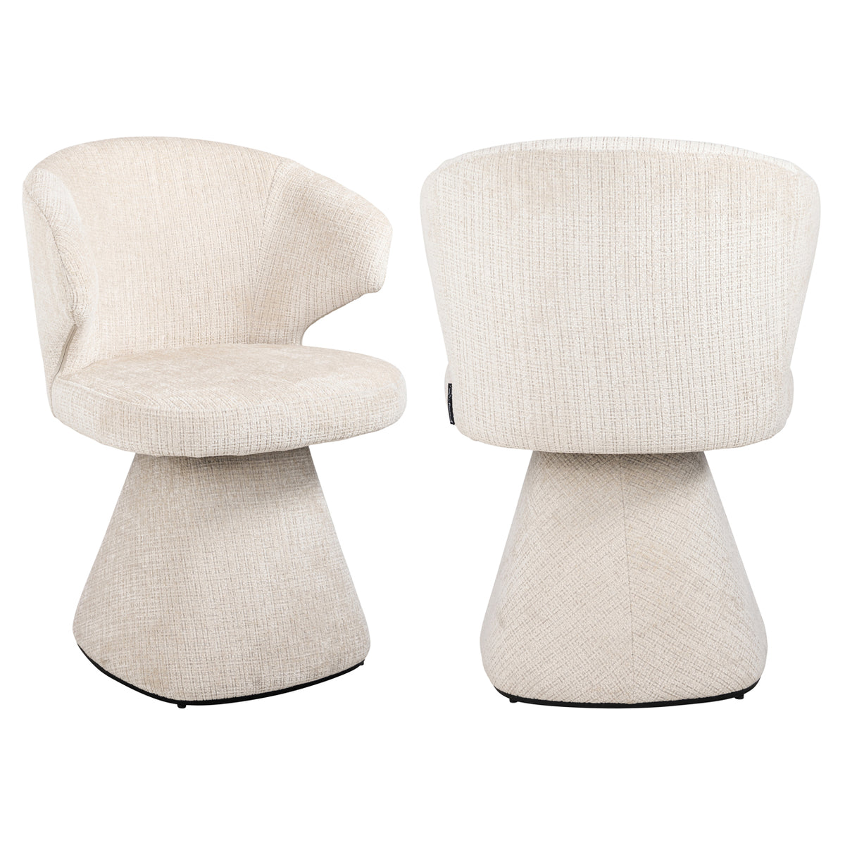 Dining chair Gatsbi niagara beige fire retardant