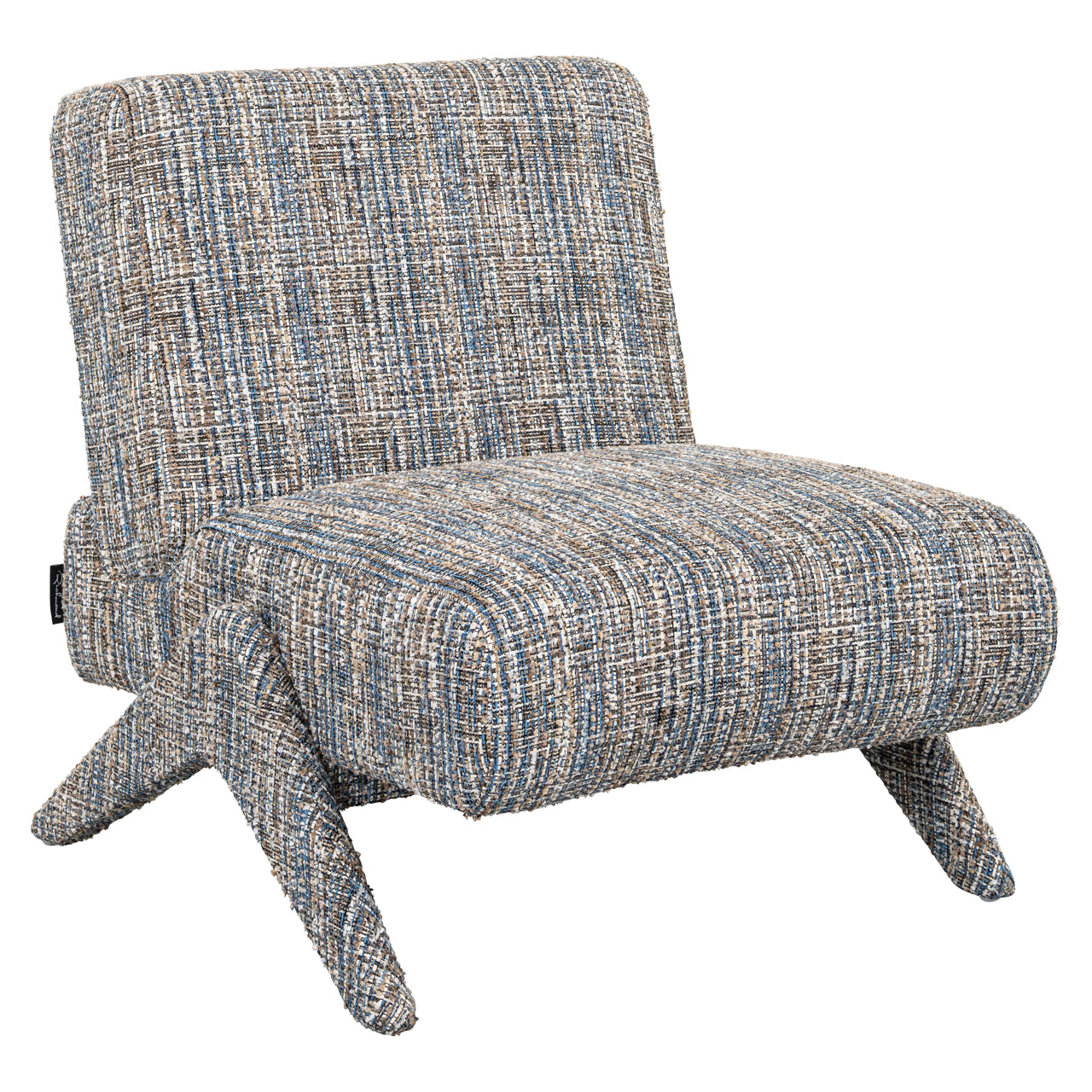 Lounge chair Lexi blue coco