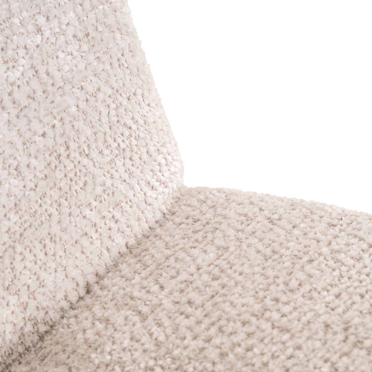 Lounge chair Kyli lovely cream