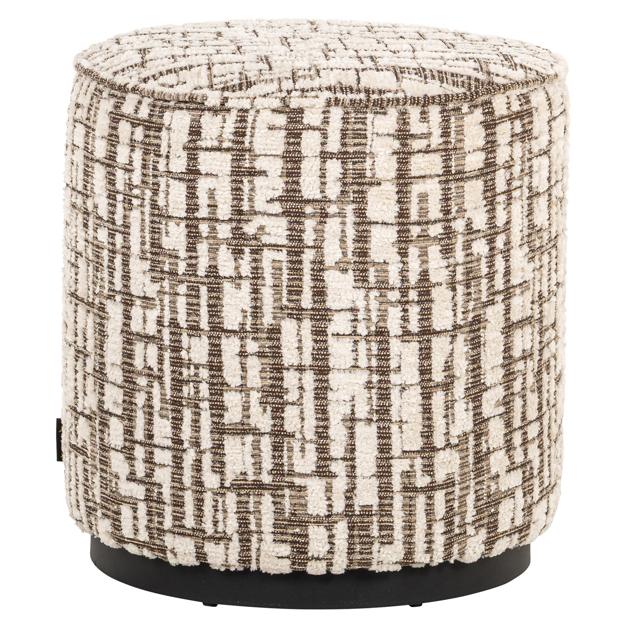 Pouffe & Footstool Lexie cream 45Ø