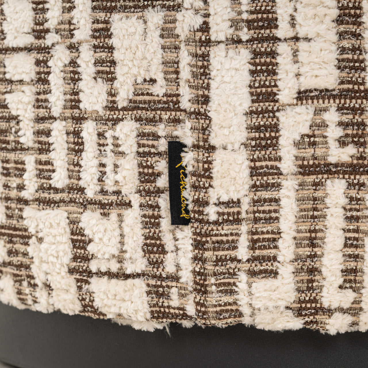 Pouffe & Footstool Lexie cream 45Ø