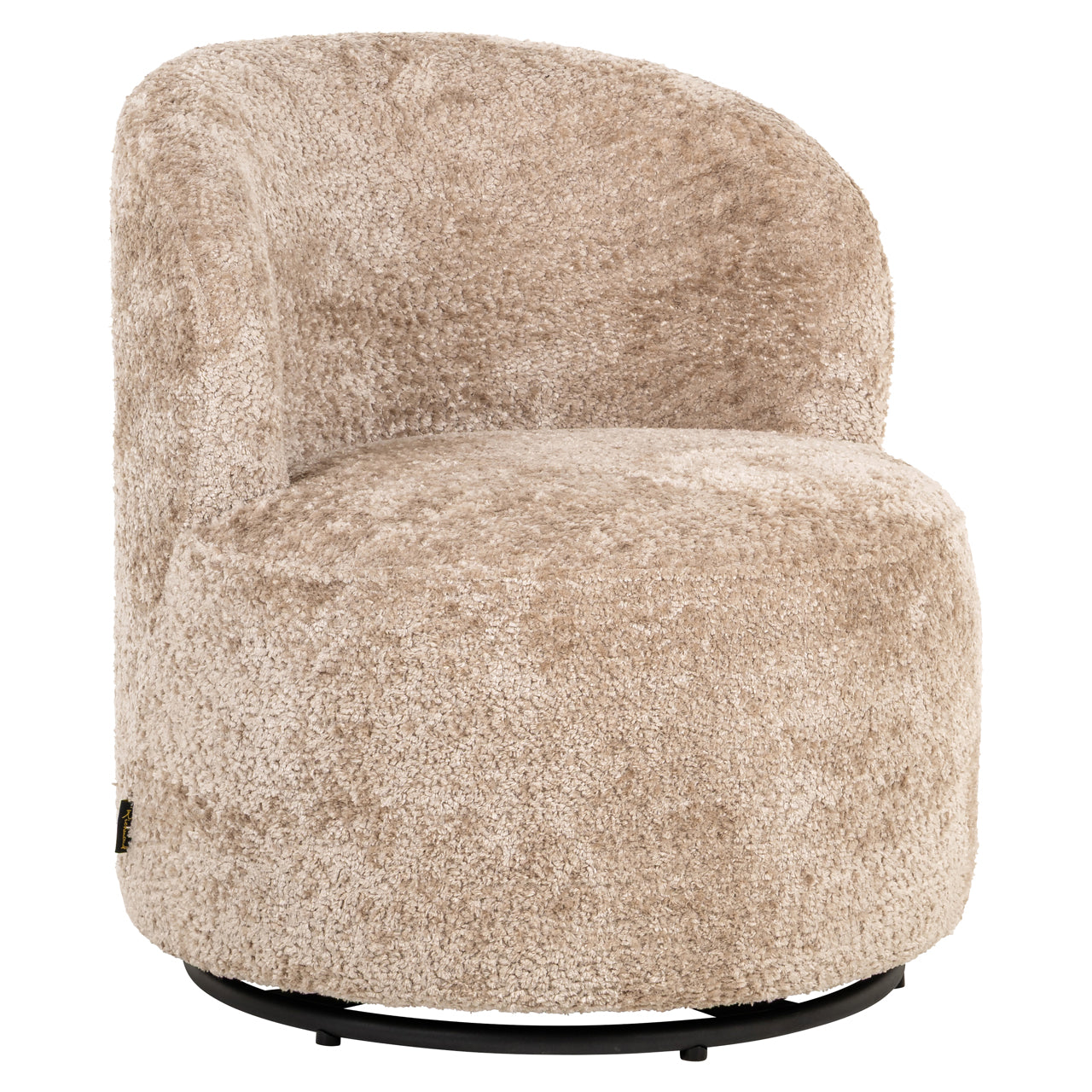 Lounge chair Jackie sheep natural swivel kids