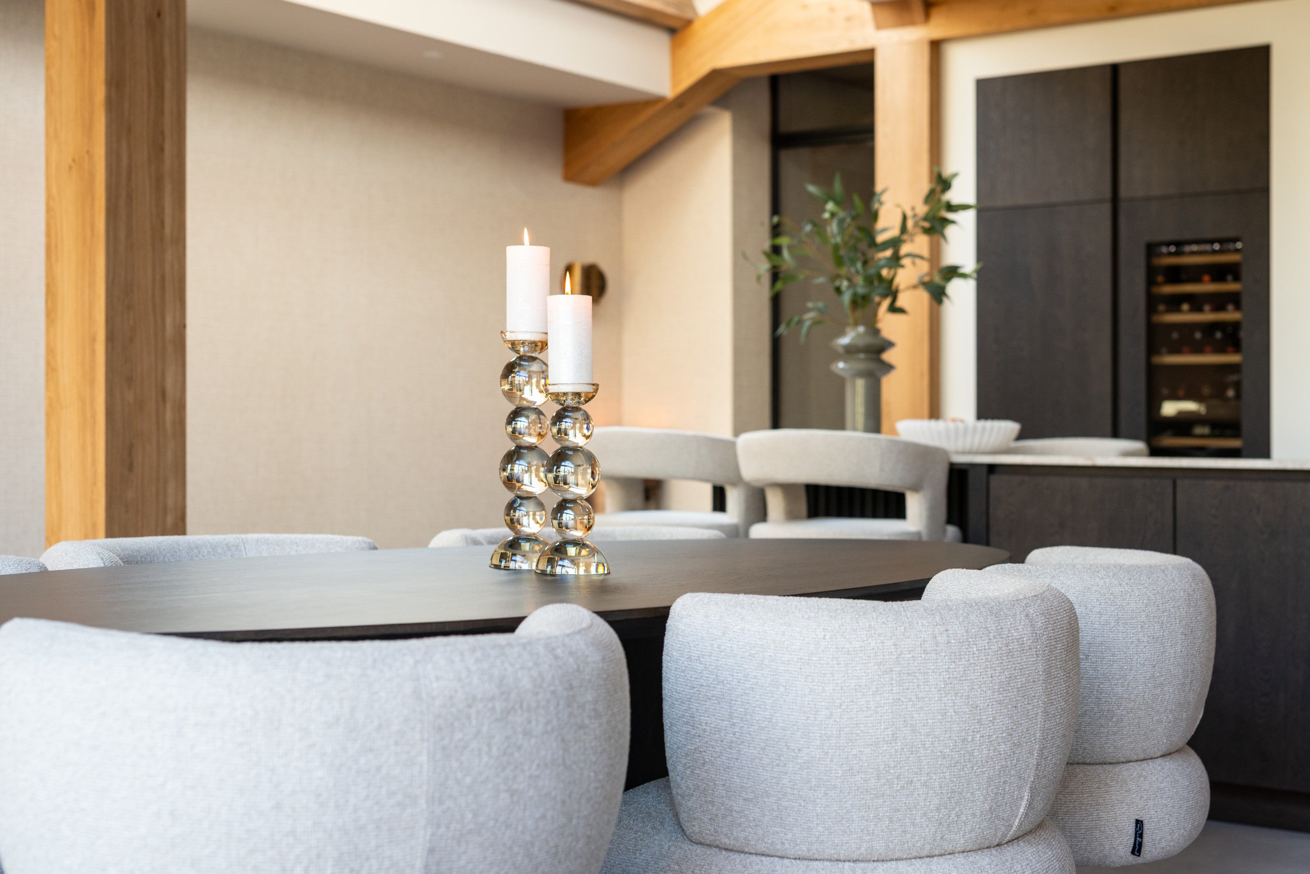 Dining chair Alexis biscotti swivel
