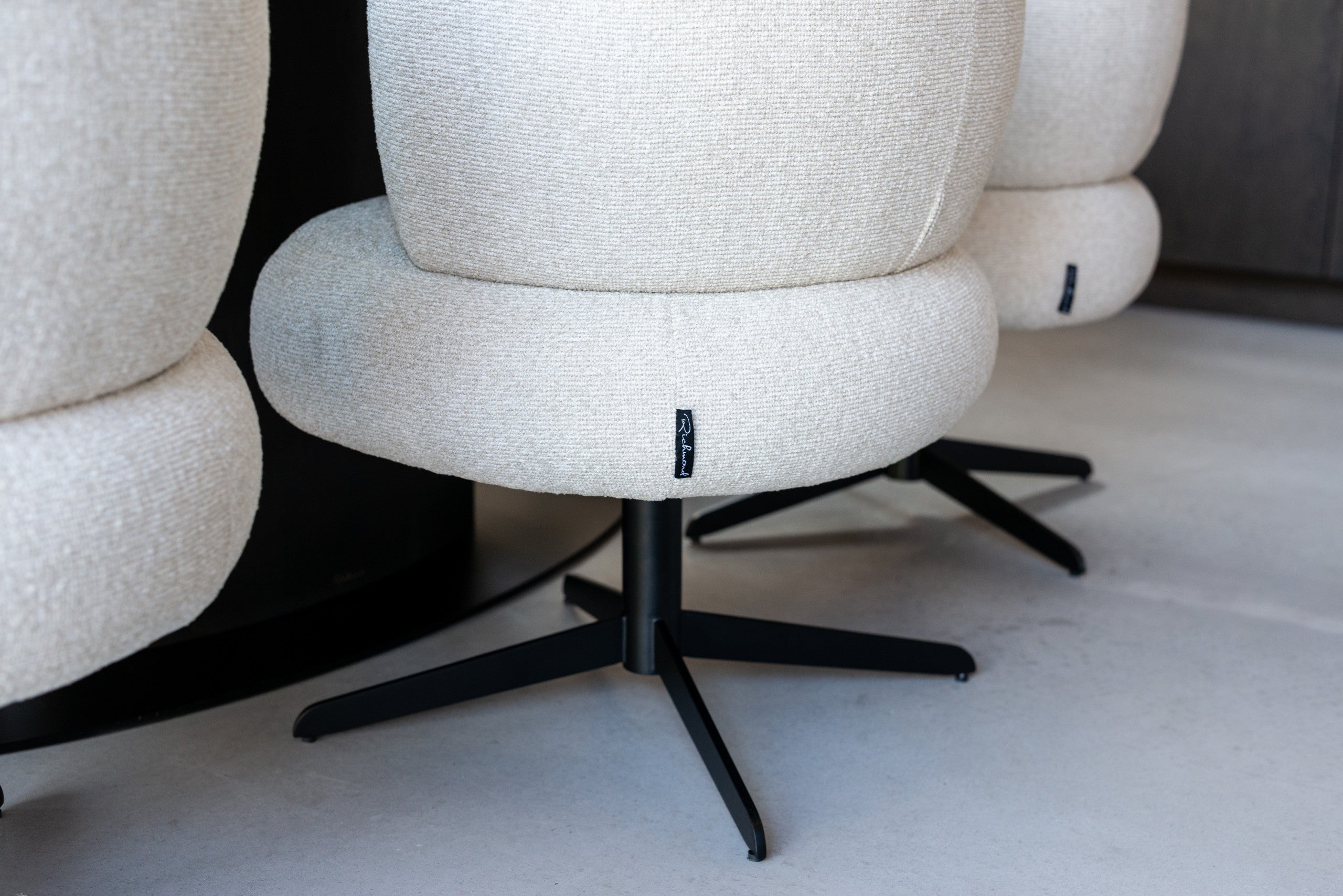 Dining chair Alexis biscotti swivel