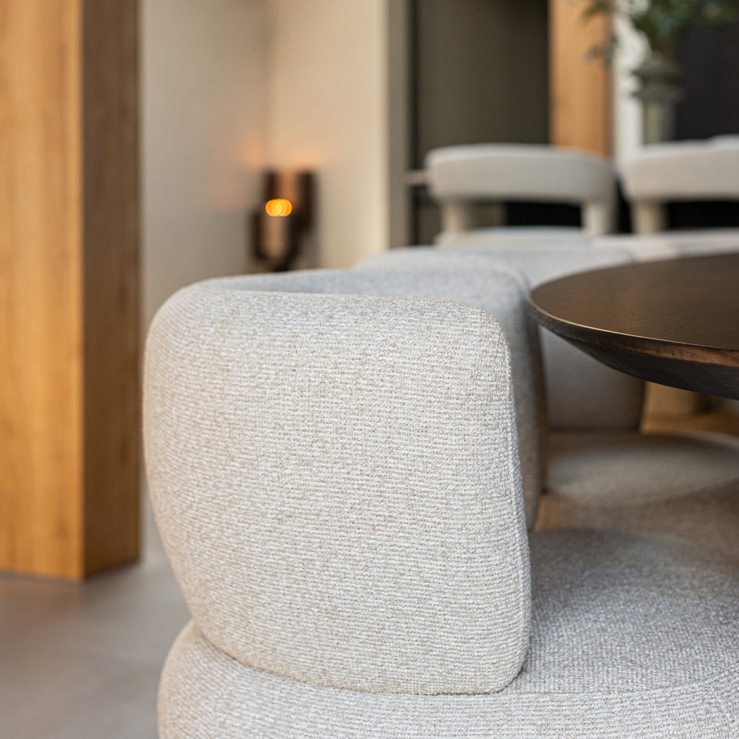 Dining chair Alexis biscotti swivel