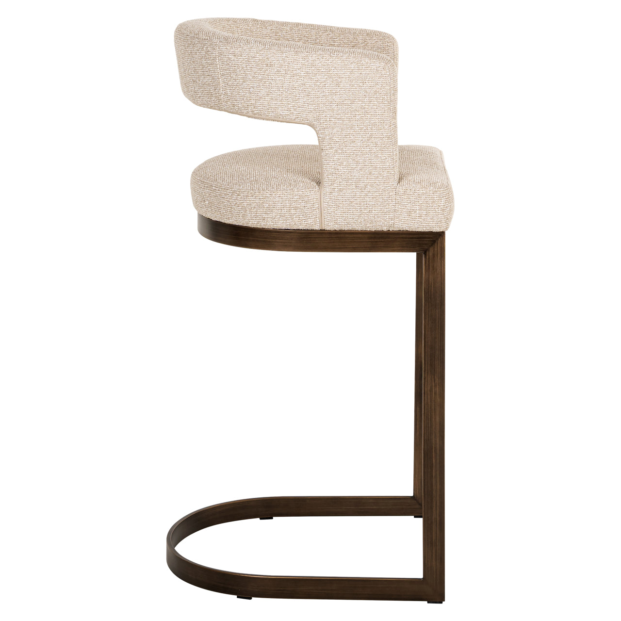 Bar stool Ellis biscotti