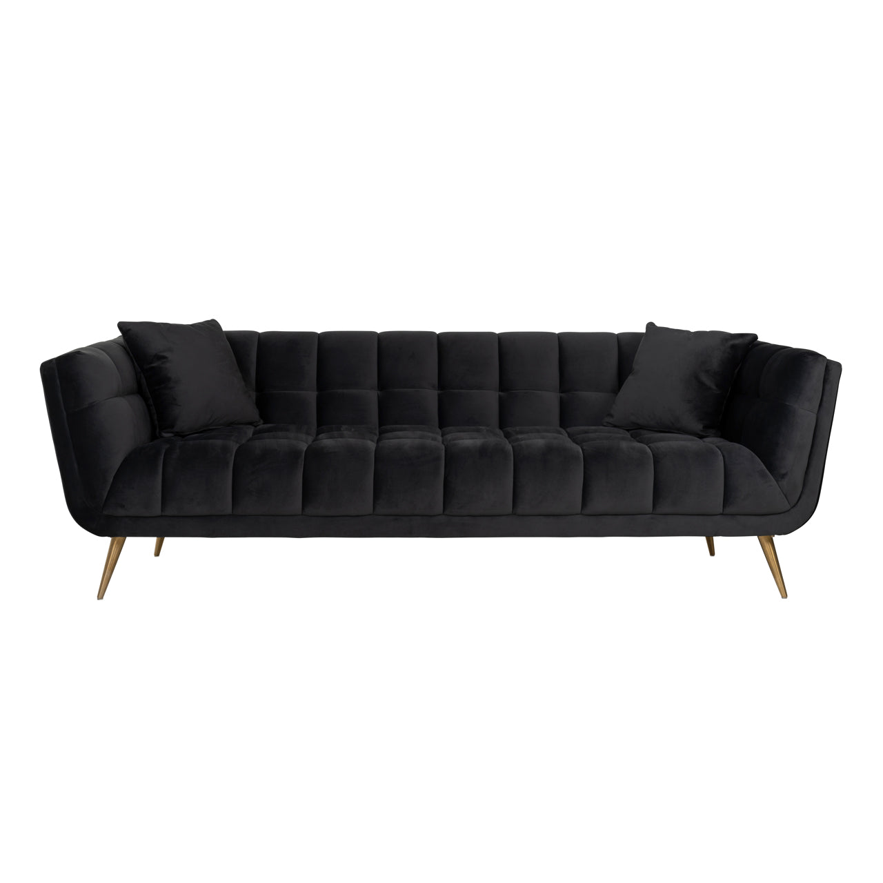 Sofa Huxley anthracite velvet
